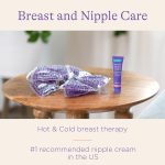 Lansinoh Breastfeeding Essentials for Nursing Moms: Nipple Cream, 48 Nursing Pads, 25 Breastmilk Storage Bags, 2 Hot & Cold Breast Therapy Packs, Silicone Breast Pump, 77 Pieces, Baby Shower Gift - Image 4